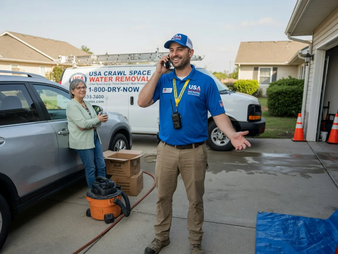 Crawl Space Water Removal Lehigh, KS FAQs